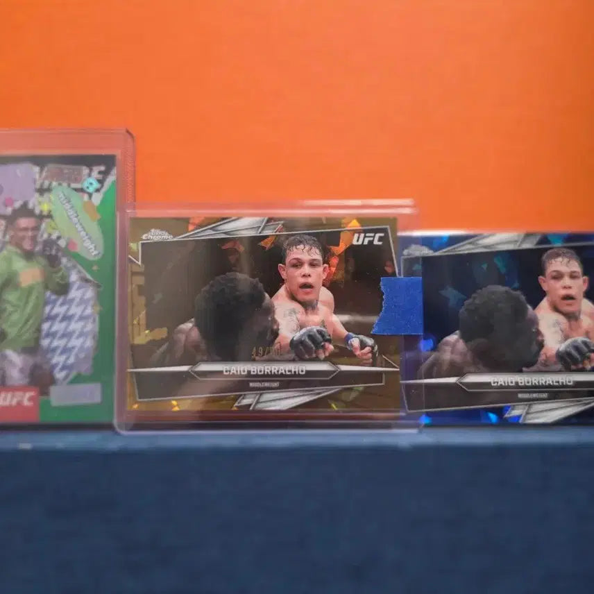 [BUNJANG] Caio Borralho Limited Edition Trading Cards (3 Cards) / [3장] 카이오 보할류(Caio borralho) 한정카드 등