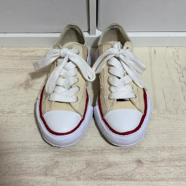 [BUNJANG] Mihara Yasuhiro Peterson Natural Beige Sneakers / [42] 미하라 야스히로 피터슨 내츄럴 베이지