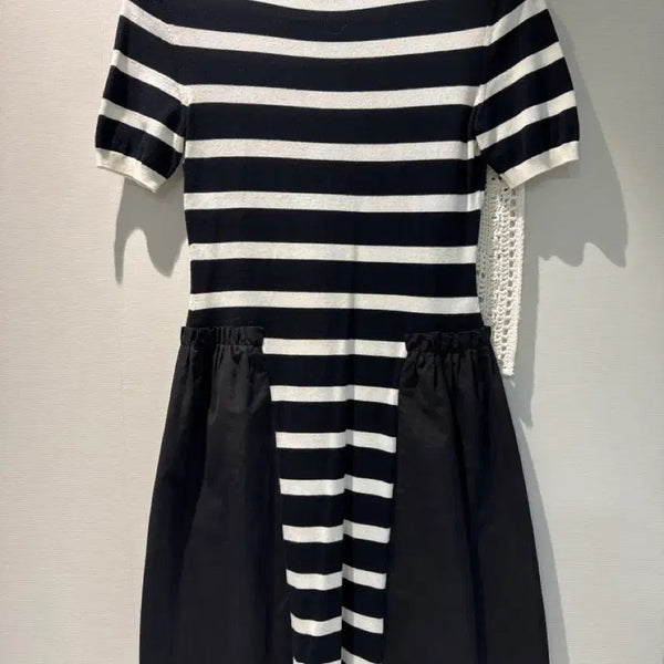 [BUNJANG] Moschino Striped Knit Dress / 모스키노 스트라이프 니트 원피스