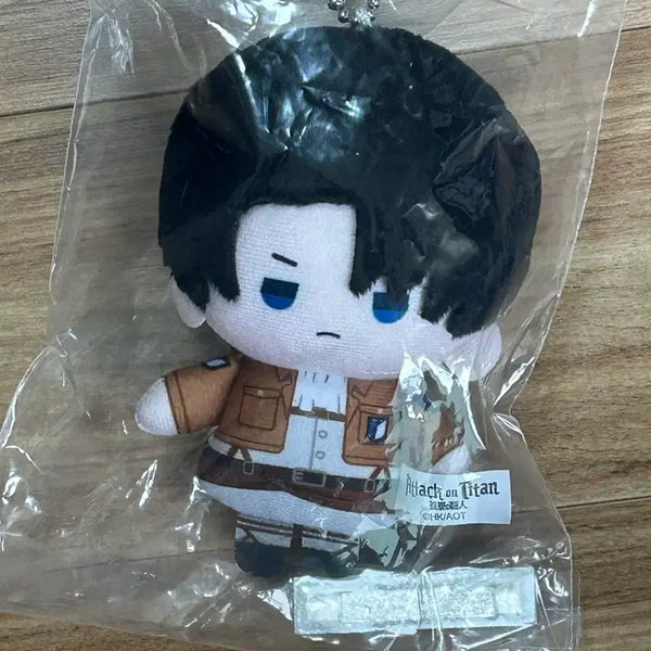 [BUNJANG] Attack on Titan Levi Mini Plush Doll Nullset Special Exhibition / 미개봉 진격거 굿즈 Nullset 특별전 미니 봉제인형 리바이