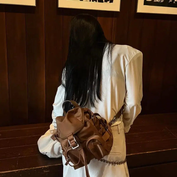 [BUNJANG] Orr Mini Walking Bag Brown / Orr 미니워킹백