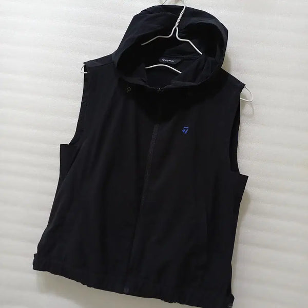[BUNJANG] TaylorMade Golf Zip-Up Vest Windbreaker Women's Size S / 테일러메이드 골프 후드 집업 조끼 여성 S 바람막이 사랑봉봉