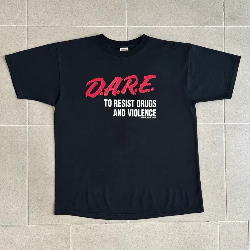 [BUNJANG] 00s Vintage DARE T-Shirt XL / 00s 빈티지 DARE 티셔츠