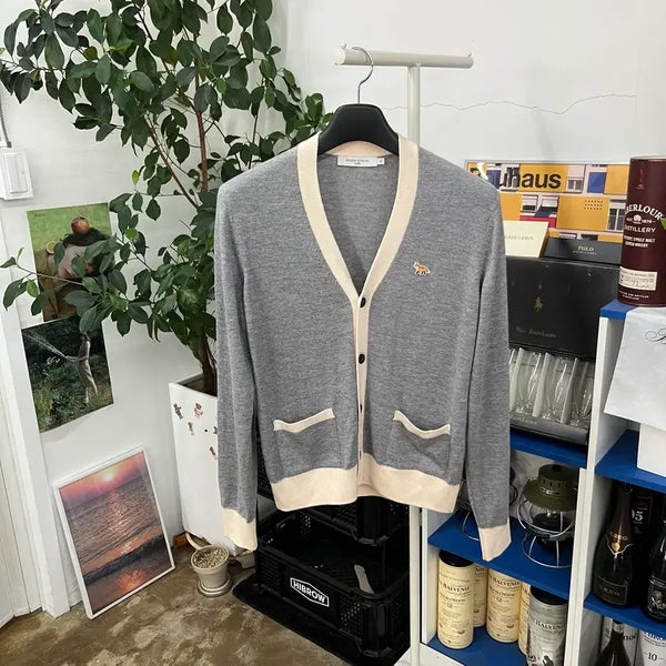 [BUNJANG] Maison Kitsuné Women's Cardigan XS / 메종키츠네 우먼 가디건 XS