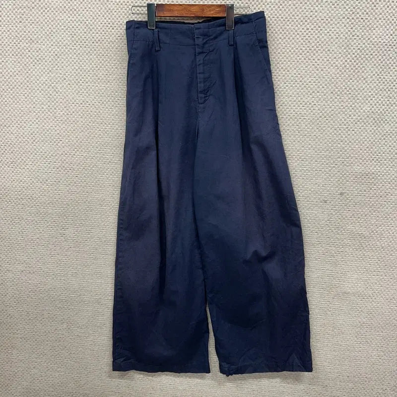[BUNJANG] Uniqlo Wide Linen Pants (L) / 유니클로 와이드 린넨 바지 L D08464