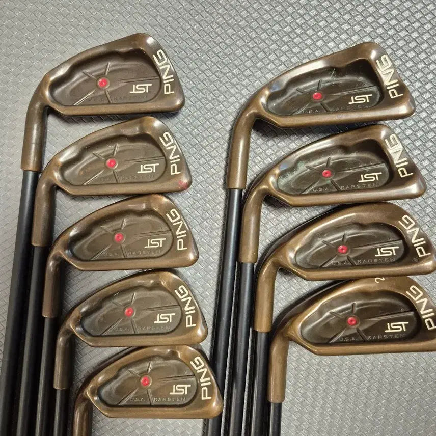 [BUNJANG] PING ISI Brass Iron Set (9 Clubs) - Left Handed / [좌타] 핑 황동 PING ISI 아이언 세트 (9개)