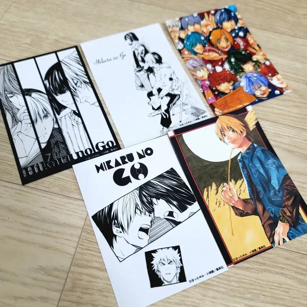 [BUNJANG] Hikaru's Go Original Art Exhibition Ichikawa Goban Kuji Goods E Prize Bromide Set / 히카루의 바둑 히카고 고바왕 원화전 쿠지 굿즈 E상 브로마이드 세트