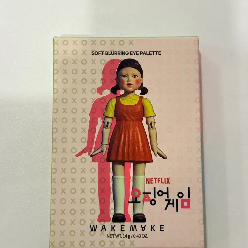 [BUNJANG] WakeMake Soft Blurring Eye Palette 24 Bloody Game (Sealed) / 미개봉)웨이크메이크 소프트 블러링 아이 팔레트 24 블러디 게임블러링