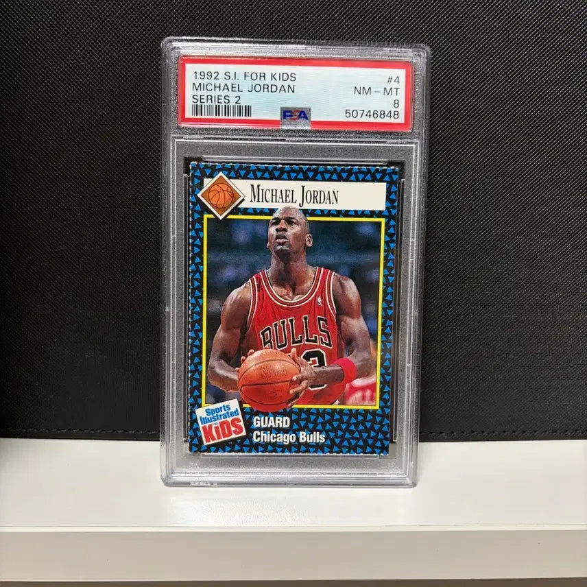 [BUNJANG] Michael Jordan SI for Kids PSA 8 Low Pop Graded Card / 마이클 조던 si for kids psa8 로우팝 등급카드 팝니다.