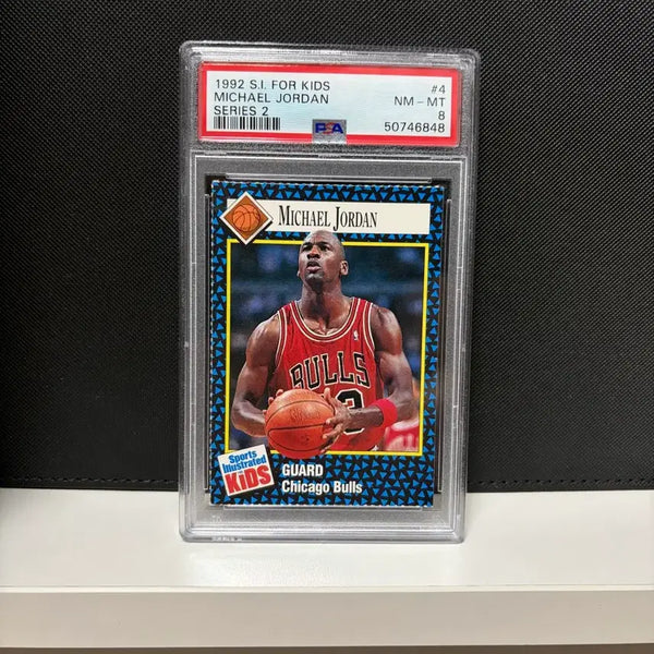 [BUNJANG] Michael Jordan SI for Kids PSA 8 Low Pop Graded Card / 마이클 조던 si for kids psa8 로우팝 등급카드 팝니다.