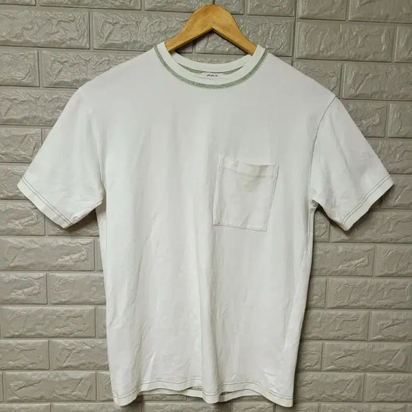 [BUNJANG] COS Relaxed Fit White Pocket T-Shirt / COS 릴렉스핏 화이트 포켓 반팔티