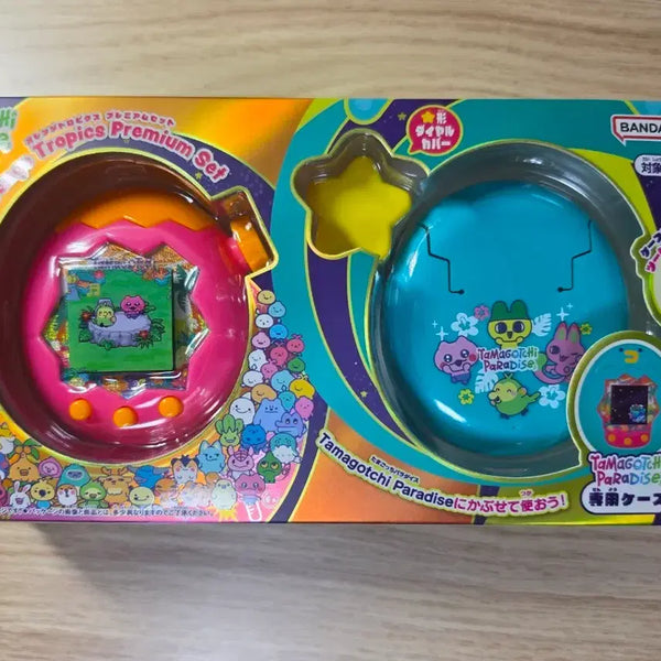 [BUNJANG] Tamagotchi Paradise Orange Tropics Set (Sealed) / 미개봉 다마고치 파라다이스 오렌지 트로픽스 세트