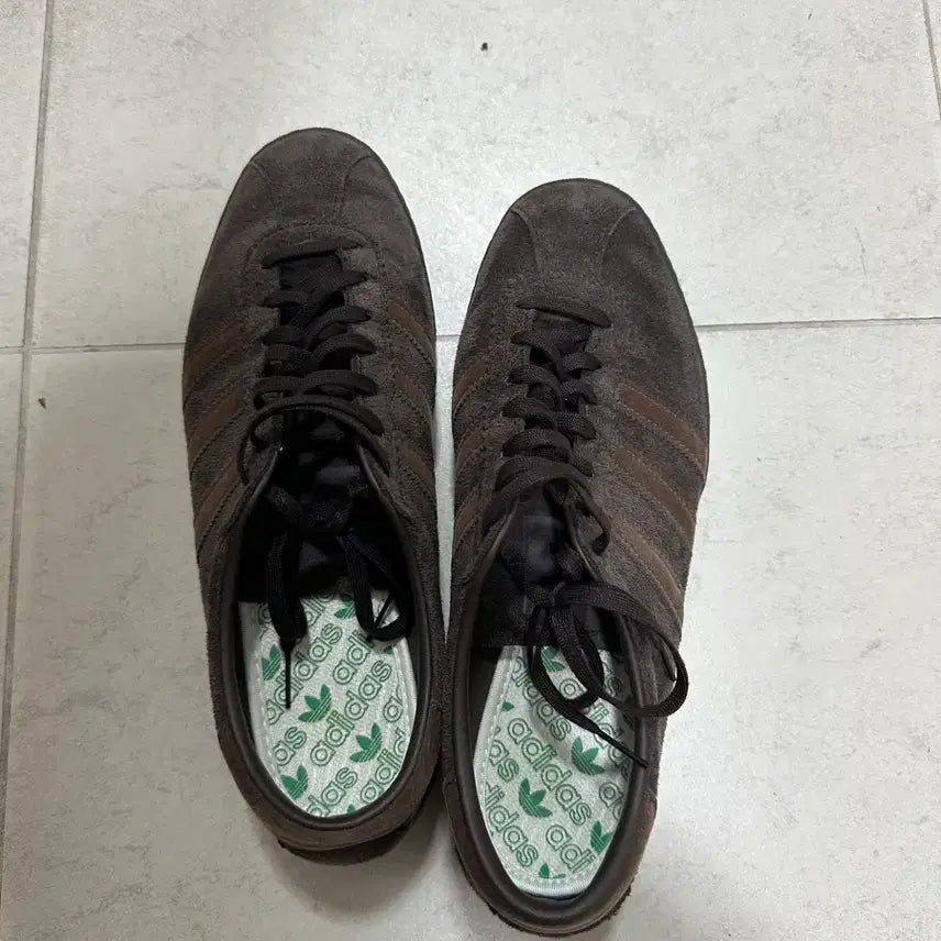[BUNJANG] Adidas Tobacco Gruen Dark Brown 260 / 아디다스 토바코 그루엔 다크 브라운 260
