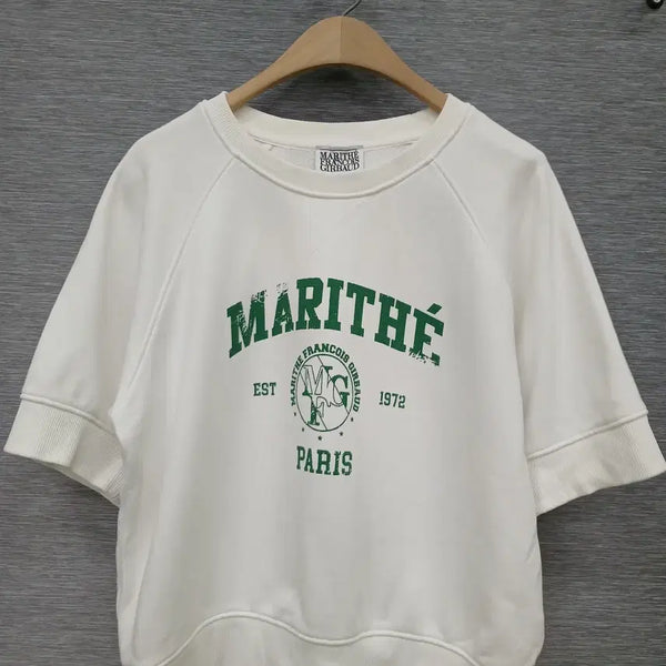 [BUNJANG] Marithe Francois Girbaud Cotton Short Sleeve T-Shirt Size S / 5877 마리떼 프라소와 반팔S