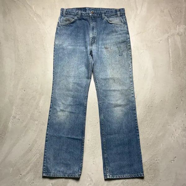 [BUNJANG] Levi's 517 Orange Tab 90s USA Bootcut Jeans / [36/32] 90s USA 리바이스 517 부츠컷 오렌지탭 중청 연청