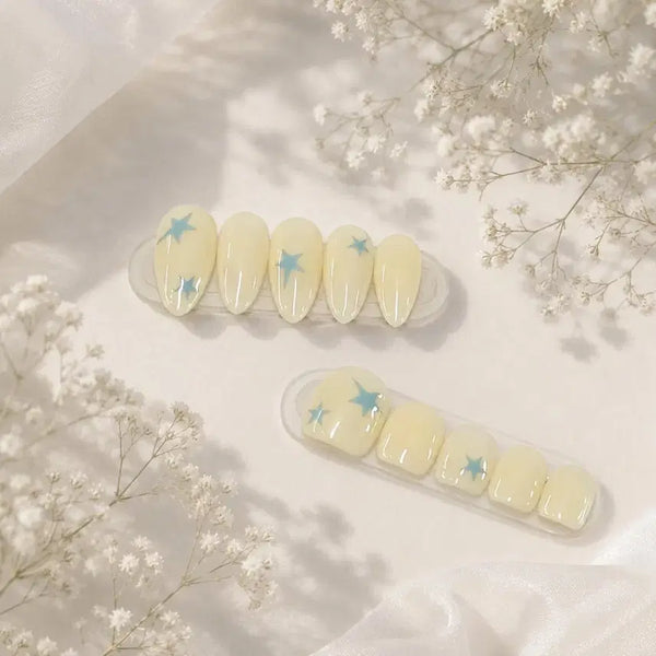 [BUNJANG] Lemoncore Handmade Nail & Pedicure Tips Set / 레몬코어 패디&네일 세트