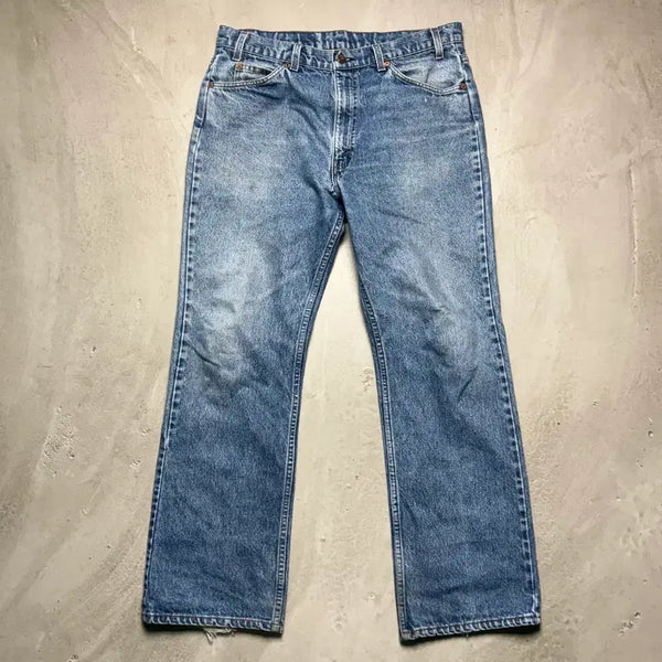 [BUNJANG] Levi's 517 Orange Tab 90s USA Bootcut Jeans / [36/30] 90s USA 리바이스 517 부츠컷 오렌지탭 중청 연청