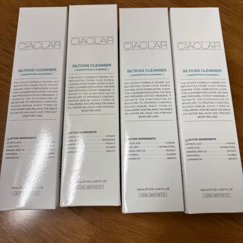 [BUNJANG] Ciacla Cleansing Gel Set (4 x 120ml) / 씨아클라 클렌징 120ml*4
