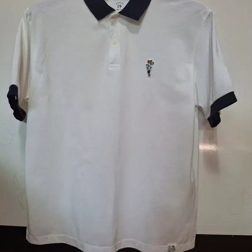 [BUNJANG] HAZZYS White Short-Sleeve T-shirt / 해지스 반팔티셔츠 100