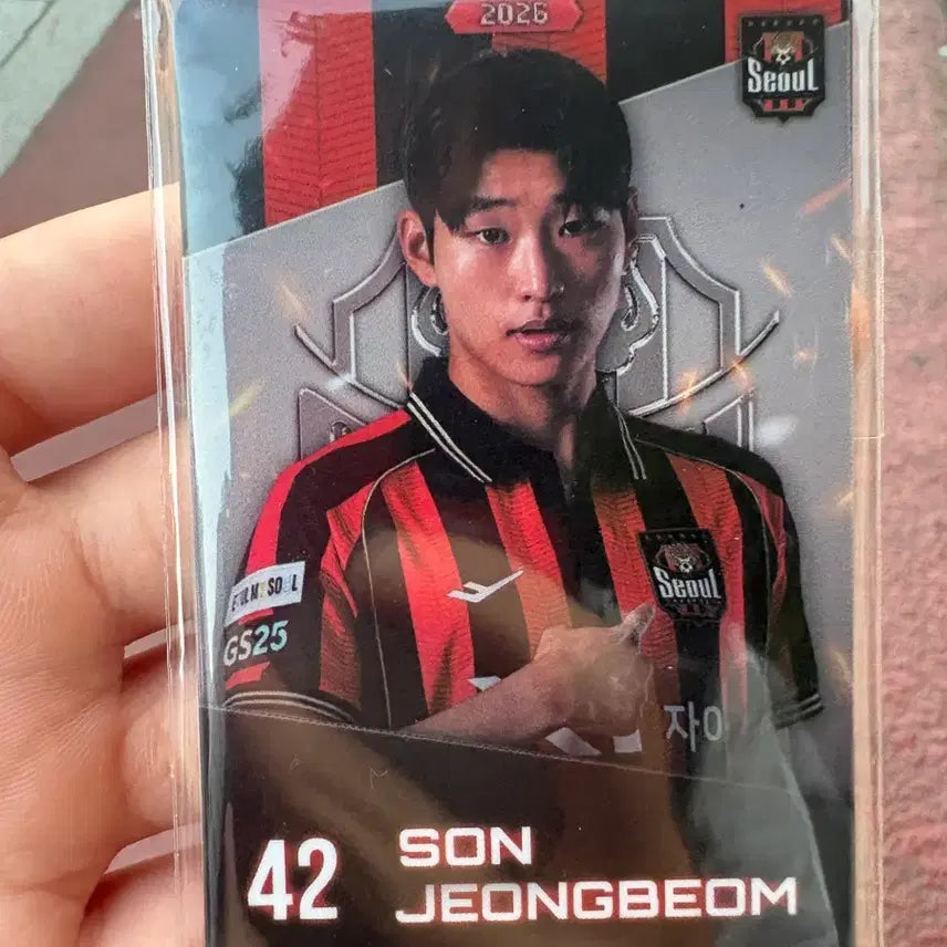 [BUNJANG] FC Seoul Himun Fancard Son Jeong-beom / fc서울 하이뮨 팬카드 손정범