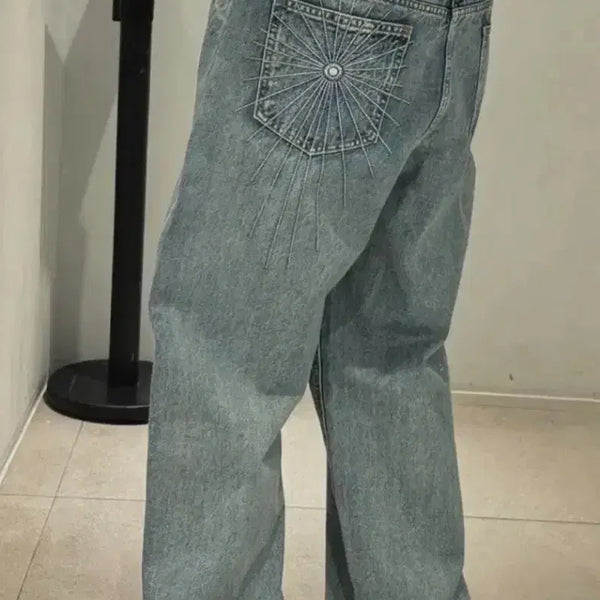 [BUNJANG] D NSR Spider Stitch Denim Jeans XL / dnsr 스파이더 스티치 데님