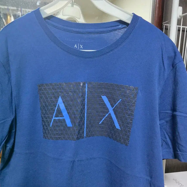 [BUNJANG] Armani Exchange Navy Short-Sleeve T-Shirt M / 30만원아르마니 익스체인지 네이비 반팔티 M 95스판 가슴둘레50