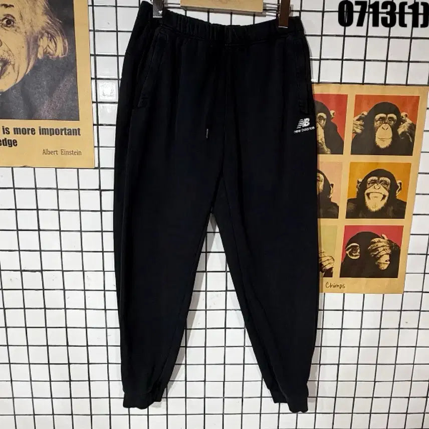 [BUNJANG] New Balance Training Jogger Pants Black L / 뉴발란스 트레이닝 바지 블랙 L