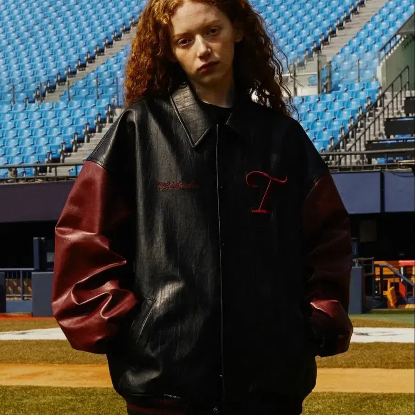 [BUNJANG] 1993 Studio LG Twins V3 Commemorative Varsity Jacket / 1993스튜디오 엘지트윈스 V3 기념 바시티자켓