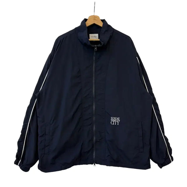 [BUNJANG] Urban Type OL209 Running Club Track Jacket Navy L / 어반디타입 OL209 러닝클럽 트랙 자켓 네이비 L 정품