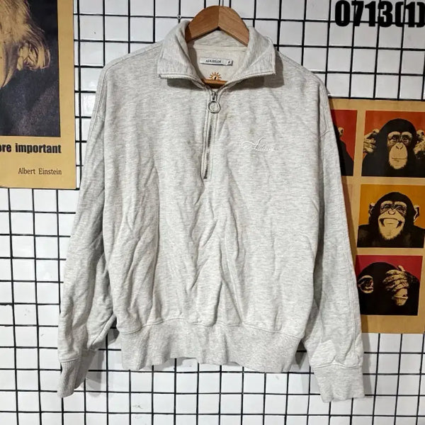 [BUNJANG] Allblos Melange Grey Sweatshirt M / Allblos 맨투맨 멜란지그레이 M