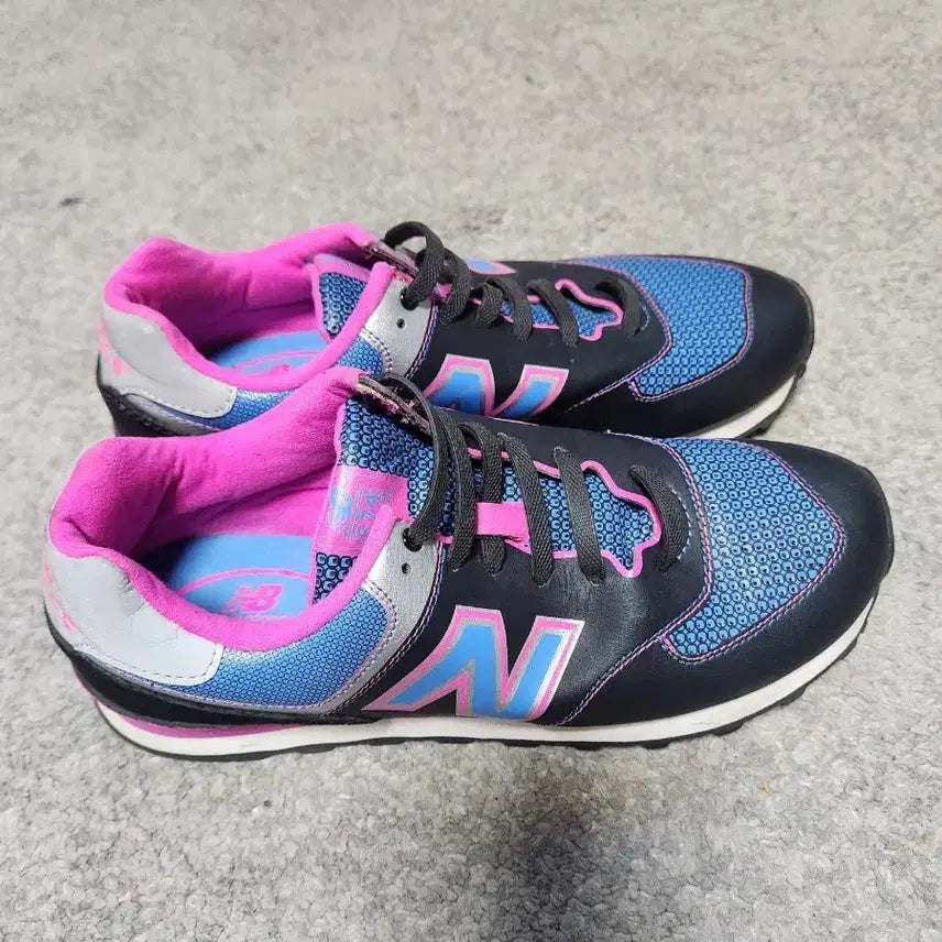 [BUNJANG] New Balance 574 Sneakers Pink/Blue - 255 / 뉴발란스 574 운동화 핑크/블루-255