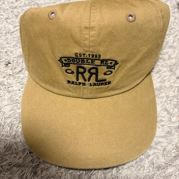 [BUNJANG] RRL Ranch Twill Ball Cap Khaki / 더블알엘 랜치 로고 트윌 볼 캡 카키