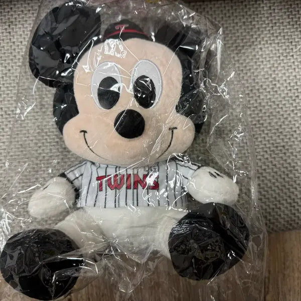 [BUNJANG] LG Twins Mickey Mouse Plush / 엘지트윈스 미키 인형 새제품