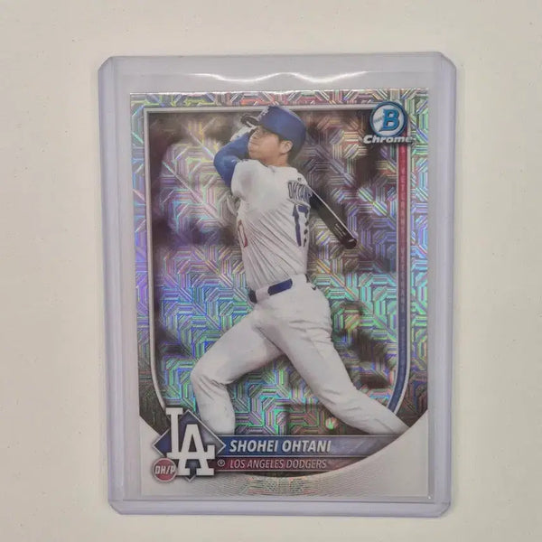 [BUNJANG] MLB Los Angeles Dodgers Shohei Ohtani Mega Refractor Chrome Card / MLB 카드 LA 다저스 오타니 쇼헤이 메가 리플렉터 크롬 카드