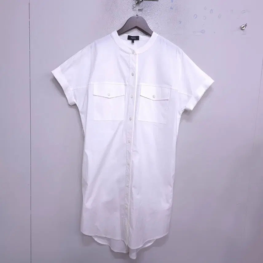 [BUNJANG] Theory Shirt Dress / 띠어리) 매장판 거의새거 셔츠형 원피스 -F