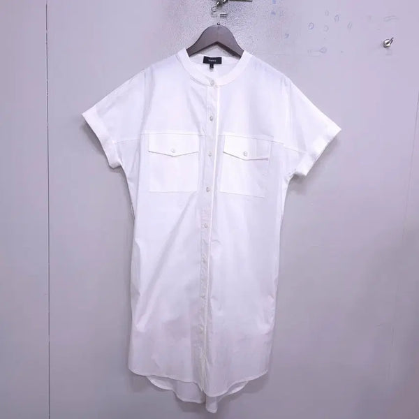 [BUNJANG] Theory Shirt Dress / 띠어리) 매장판 거의새거 셔츠형 원피스 -F