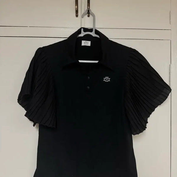 [BUNJANG] Xexymix Golf Wear Polo T-shirt Black Size M / [정품] 젝시믹스 골프웨어 카라티 M(매장가 16만)