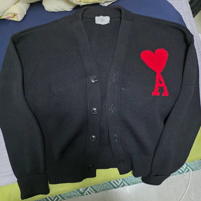 [BUNJANG] Big Ami Black Cardigan L / 빅아미 가디건 블랙 L 판매