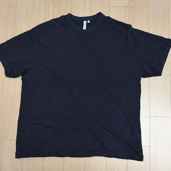 [BUNJANG] SEASUN Navy Slub Short-Sleeve T-shirt / 시선 SEASUN 네이비 슬럽 반팔 티셔츠 2