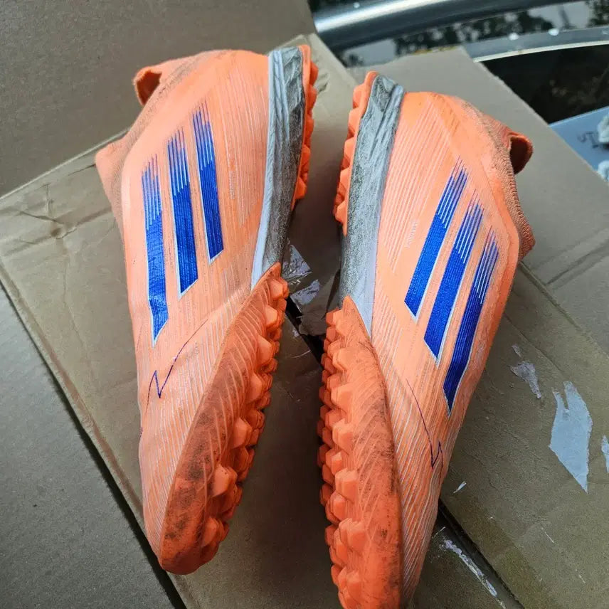 [BUNJANG] Adidas F50 LL Pro TF Coral Blaze Pack Soccer Cleats Size 270 / 아디다스 F50 LL PRO TF
