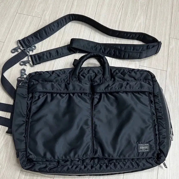[BUNJANG] Porter Yoshida Tanker 3-Way Briefcase Shoulder Bag (Black) / PORTER 요시다 포터 탱커 3WAY 브리프케이스 숄더백(블랙)
