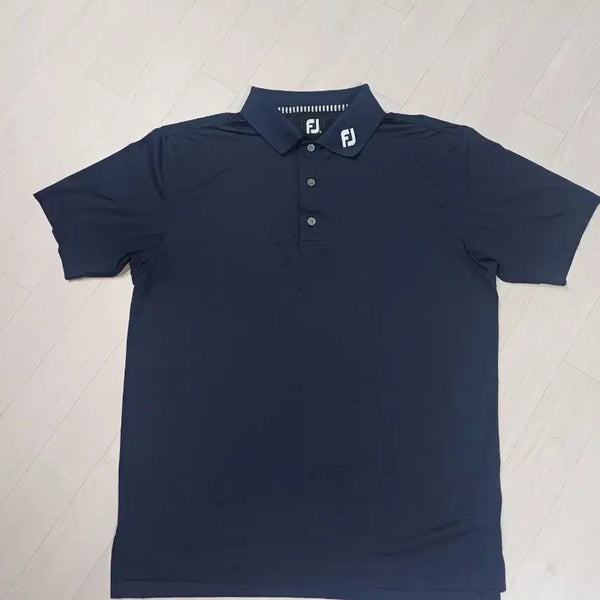 [BUNJANG] FootJoy Men's Short Sleeve Polo Shirt Navy Size 105 / 풋조이 골프웨어 남성 반팔 카라티셔츠 105사이즈