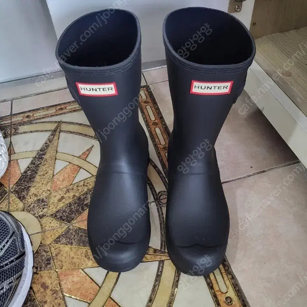 [BUNJANG] Hunter Original Short Rain Boots Black Size 7 / 헌터 오리지널 숏 레인부츠 블랙 7사이즈