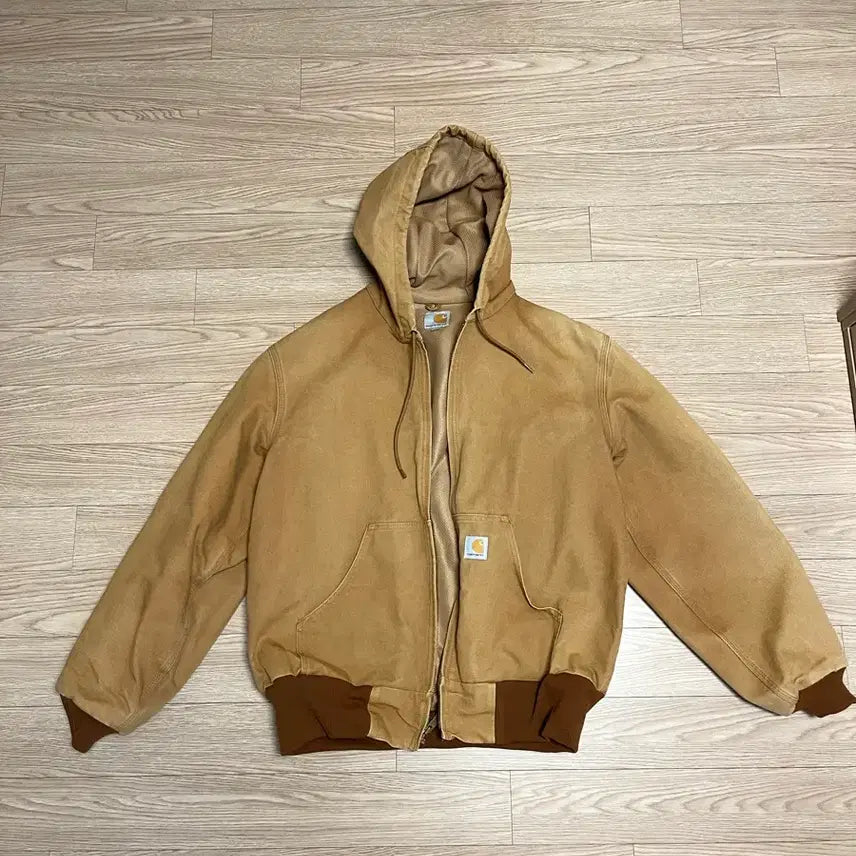 [BUNJANG] Carhartt WIP Duck Active Jacket Brown M / 칼하트 덕액티브 자켓 브라운