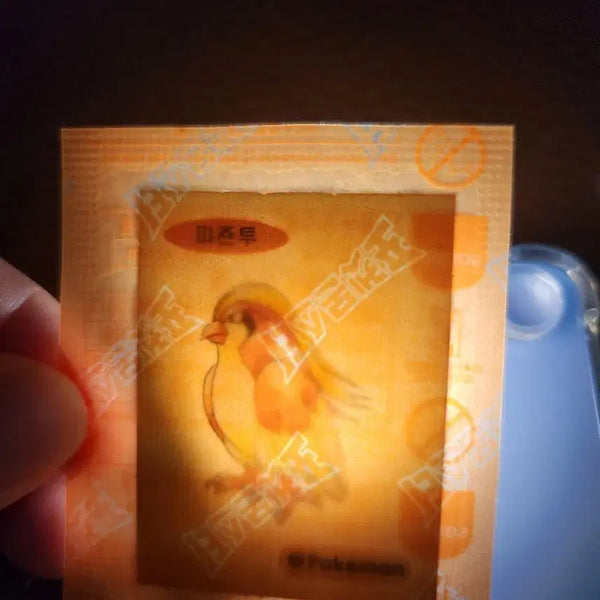 [BUNJANG] Pokemon Pidgeotto Sealed 띠부실 Sticker / 포켓몬 피죤투. 띠부실 미개봉
