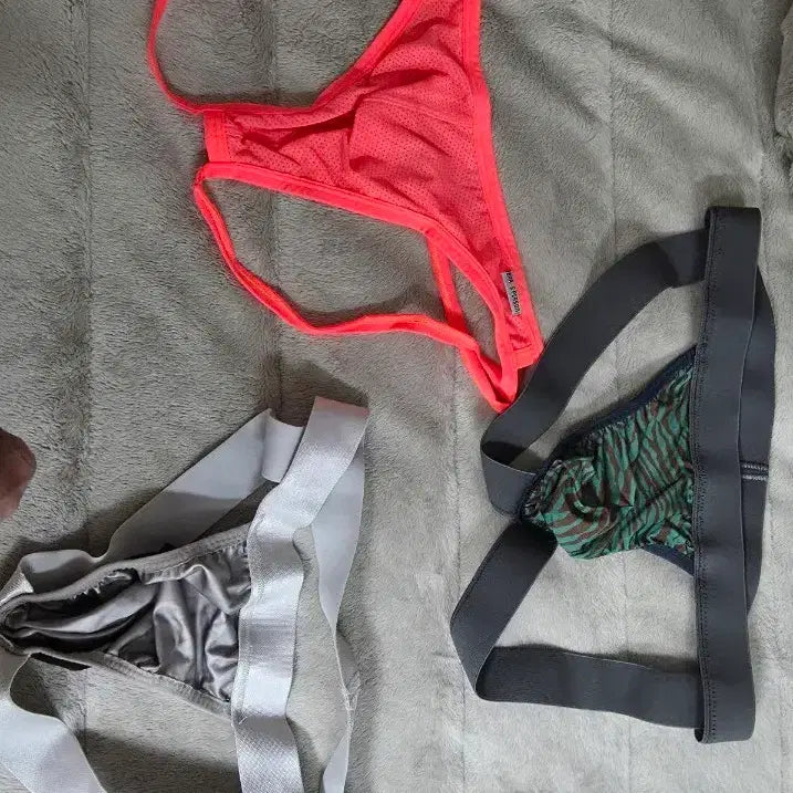 [BUNJANG] Thong Strap Panties / 난자 끈팬티 티팬티 작스트랩