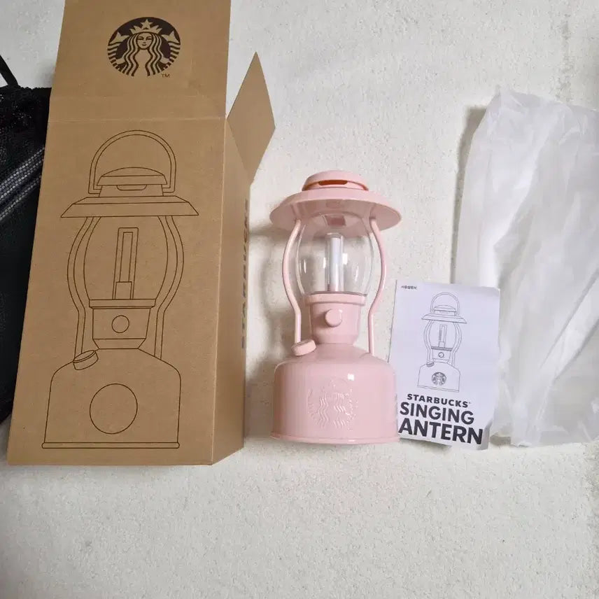 [BUNJANG] Starbucks Singing Lantern Pink / 스타벅스 싱잉 랜턴 핑크