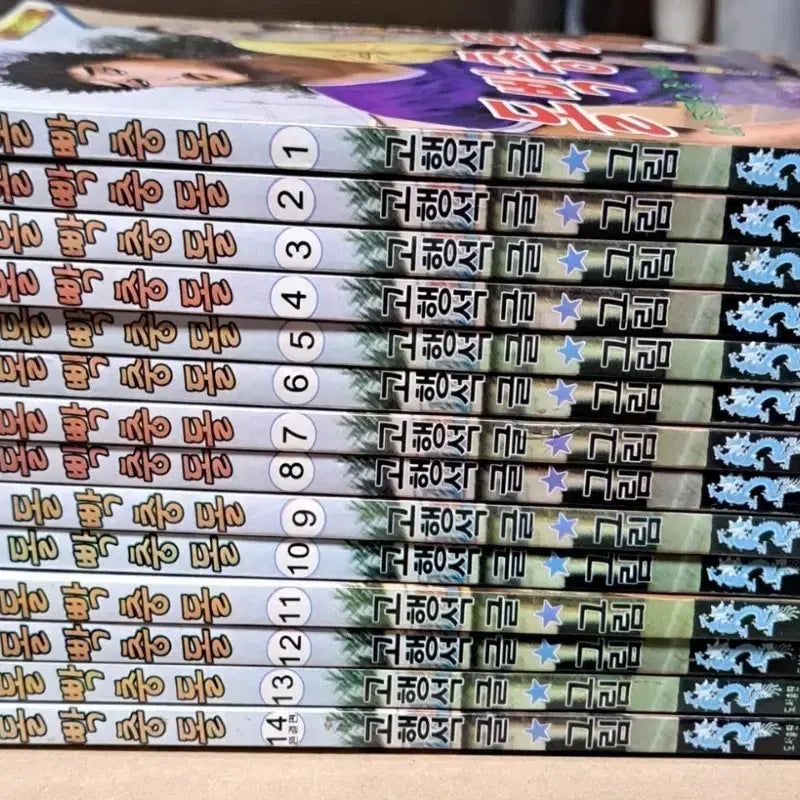 [BUNJANG] Bulcheonggaek Series: Dolppakchungdol Vol. 1-14 Complete Set Manga / 만화책 불청객 씨리즈 돌빡충돌 1-14권 완결작