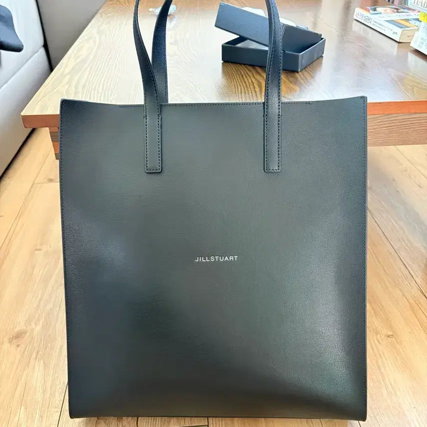 [BUNJANG] JILLSTUART NEW YORK Leather Tote Bag Black / 질 스튜어트 뉴욕 레더 토트백 블랙