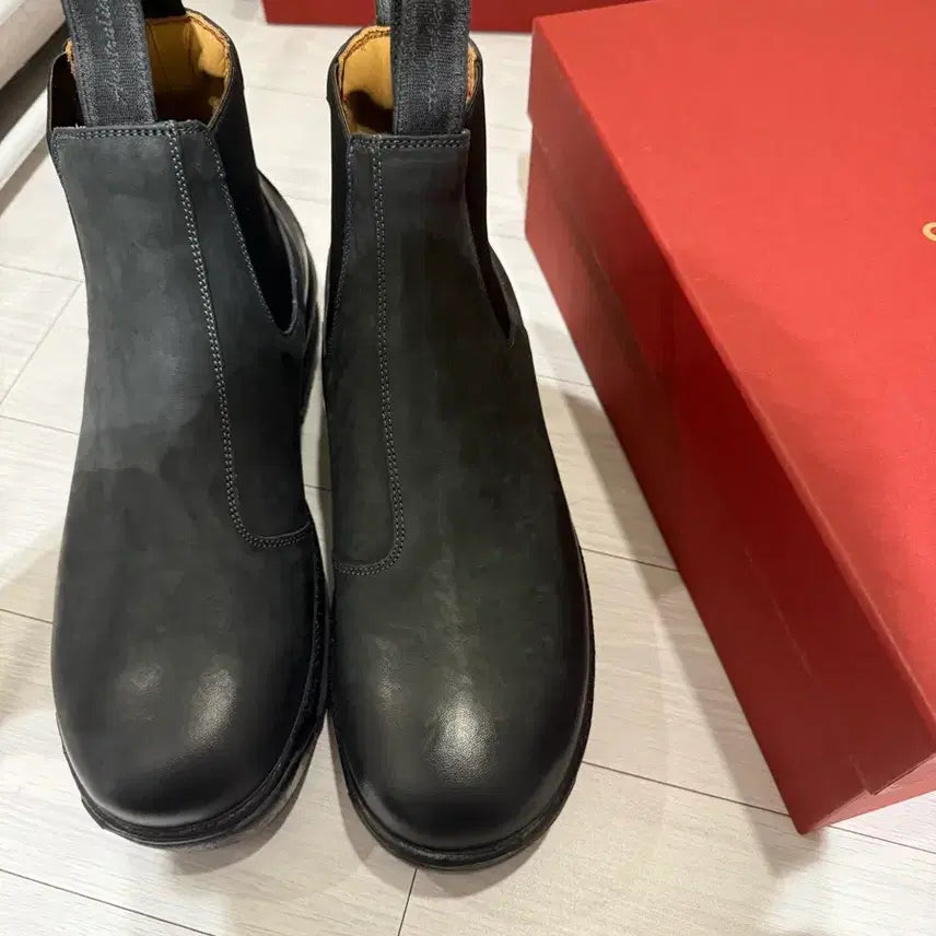 [BUNJANG] Gradus Chelsea 02 Black Leather Boots / 그라더스 첼시02 블랙 새제품 팝니다